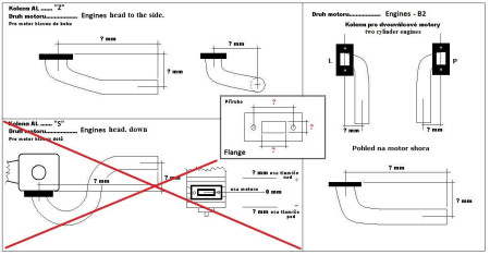Technical drawing for making headers.